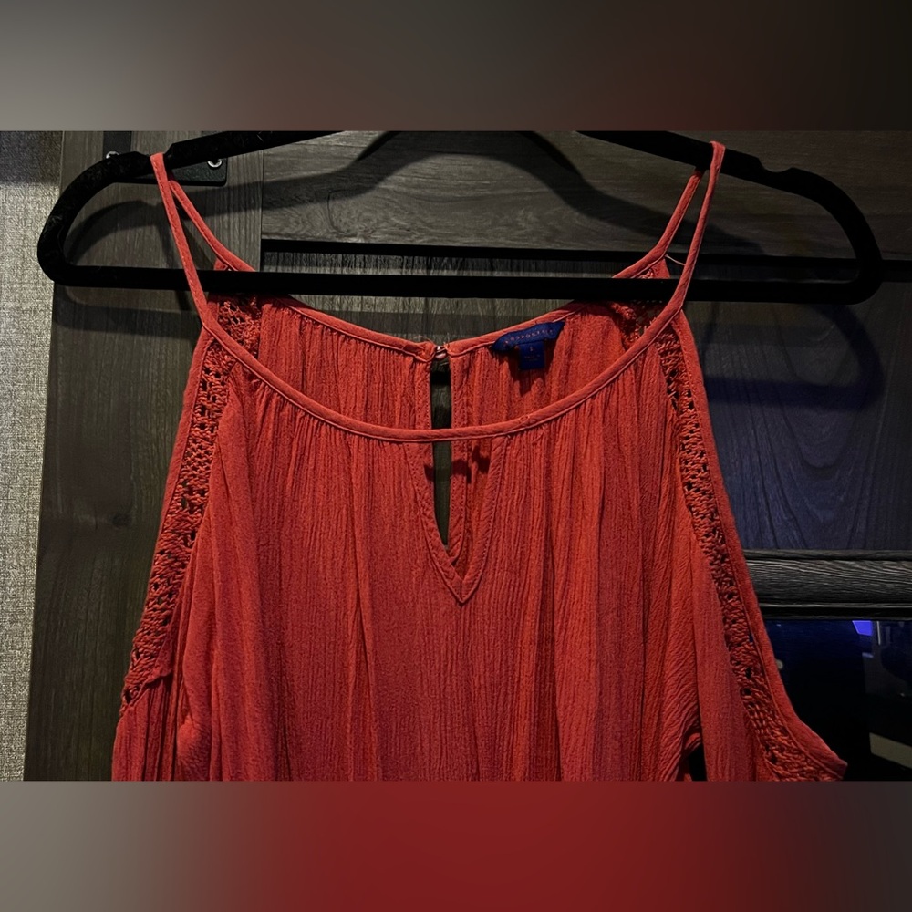 Aeropostale Red Knit Top